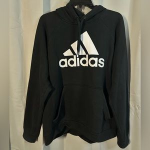 Black Adidas Hoodie | Large
